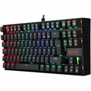 Teclado Redragon Gaming Kumara Usb Negro Rgb Tkl Switch Rojo K552 Mecanico