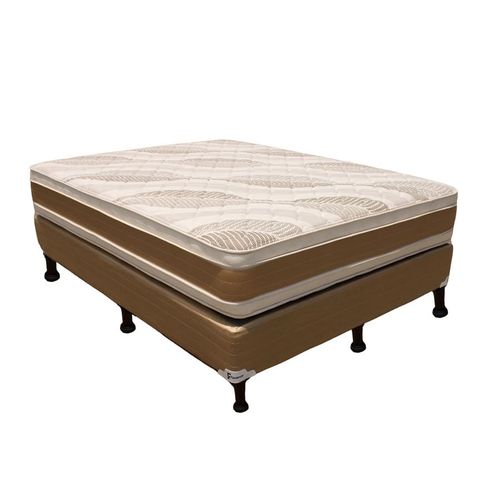 Cama Natural DOble Euro Queen