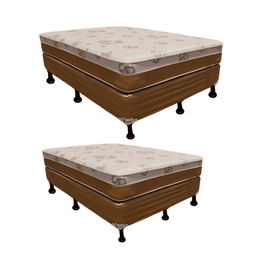 Combo Cama Nova Boxtop Matrimonial X2