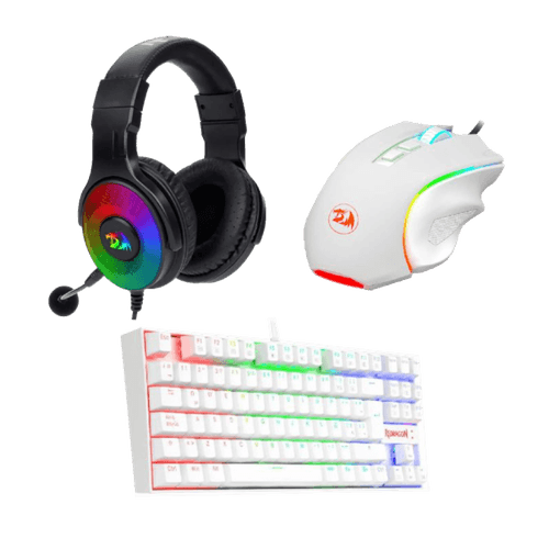 Combo Teclado Redragon Gaming + Audífonos + Mouse
