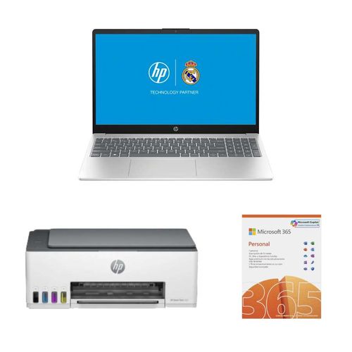 Laptop HP FC0276 R7 16GB-1TB + Impresora HP + Licencia 365