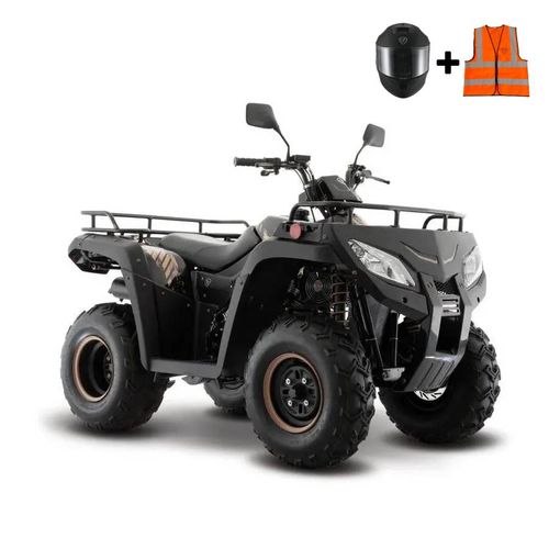 Cuatrimoto Italika ATV 250 Negro/Café