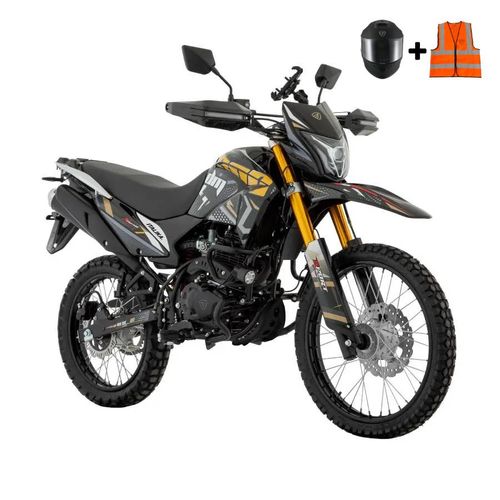 Motocicleta Italika DM300 Dorada
